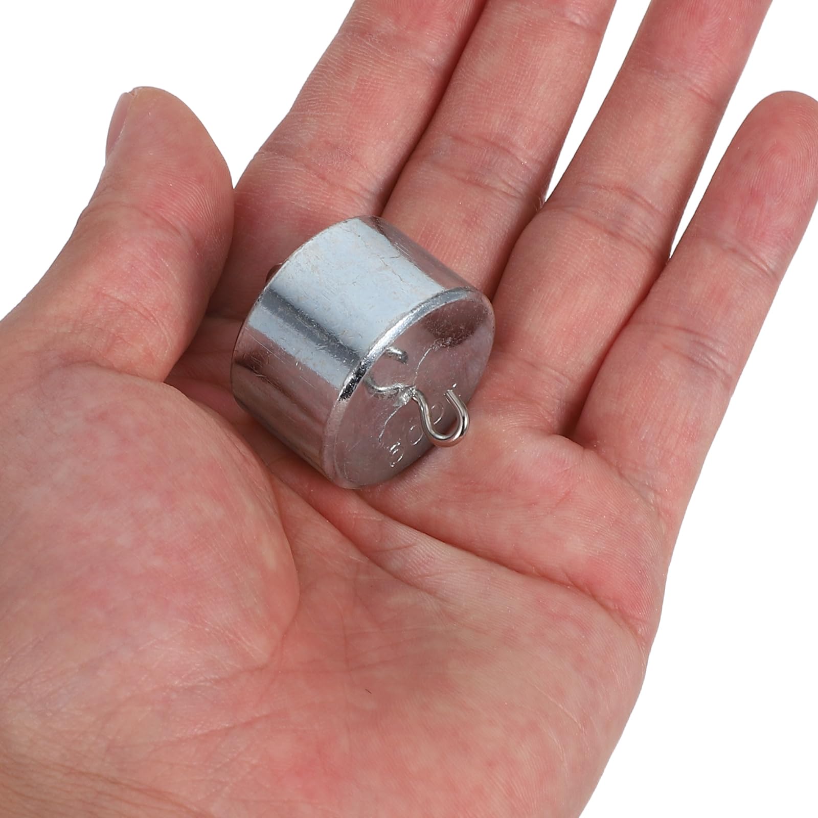 Cabilock Set di Pesi di Calibrazione 100g con Ganci 6 Pezzi in Ferro Argento per Esperimenti Scientifici e Laboratori di Fisica, Materiale Robusto e Regolazione Versatile