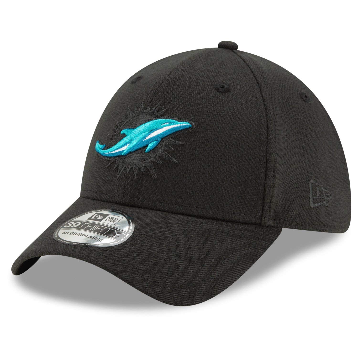 New Era 39Thirty Stretch Cap - Elements Miami Dolphins - L/XL