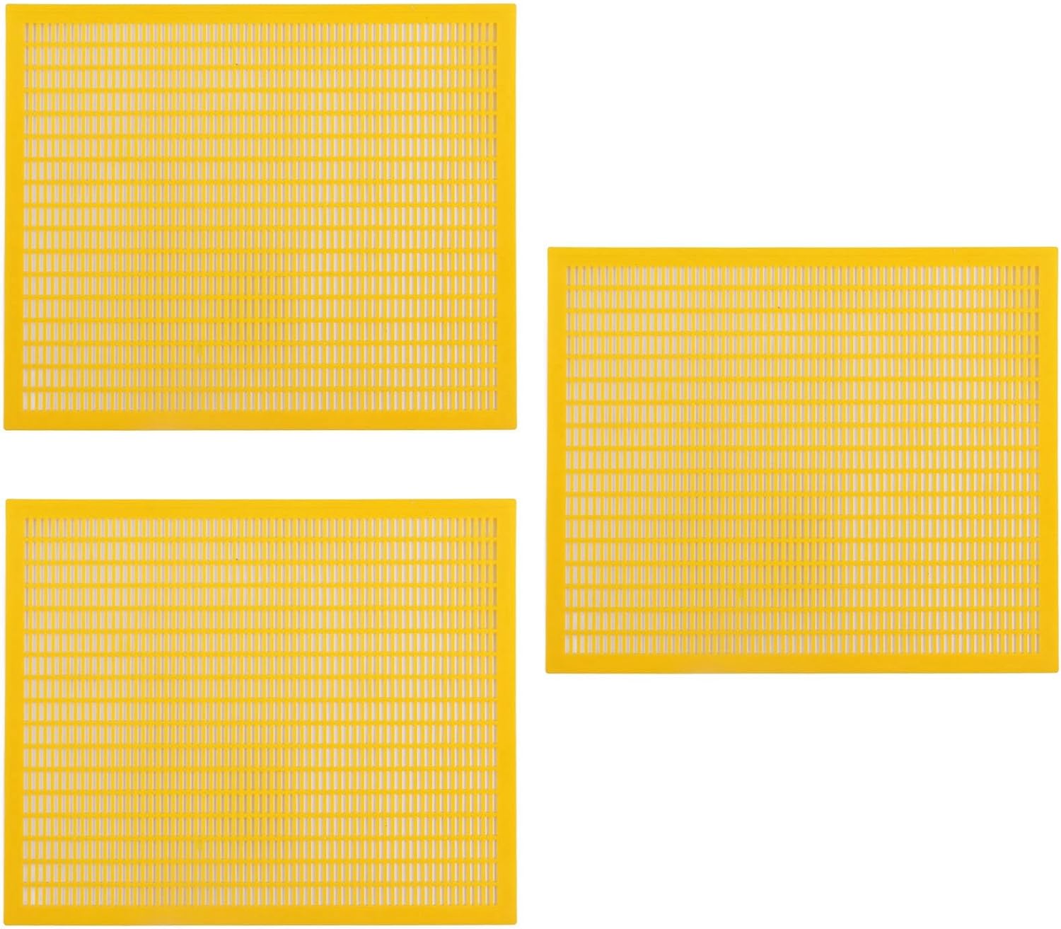 3PCS Plastic Bee Queen Protect Excluder Plastic Beekeeping Queen Excluder Queen Bee Board Separating from Bee for Honey