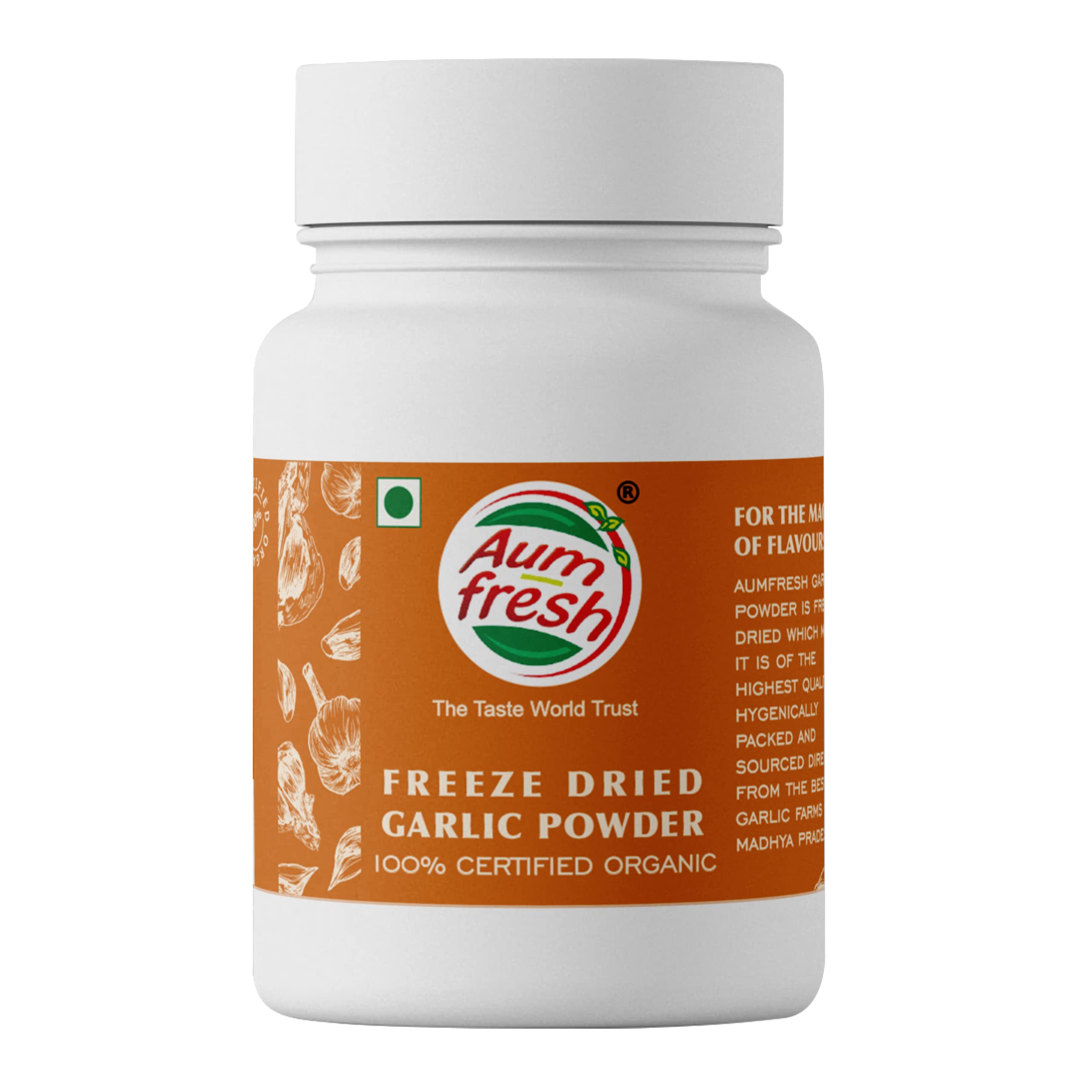 See full amazon price history chart for Aum Fresh Freeze Dried Garlic Powder Organic Certified, Garlic Powder for Multipurpose Cooking & Consumption, 100 grams Aum Fresh Freeze Dried Garlic Powder Organic Certified, Garlic Powder for Multipurpose Cooking & Consumption, 100 grams (B0B6VK55M8) Amazon Price History, Amazon Price Tracker
