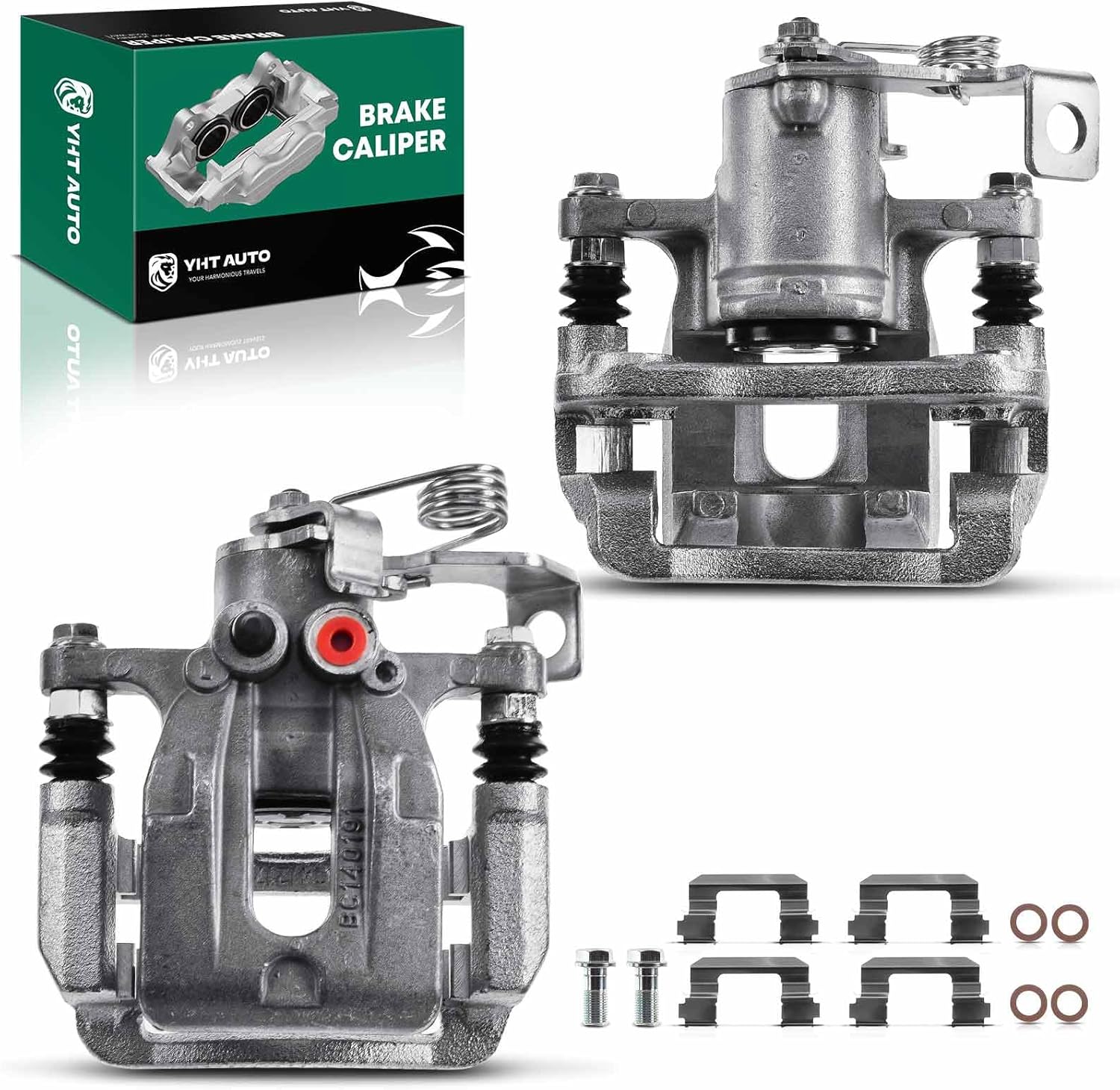 Set of 2 Rear Brake Caliper Assembly Compatible with Hyundai Elantra 2011-2016 Elantra Coupe 2013-2014