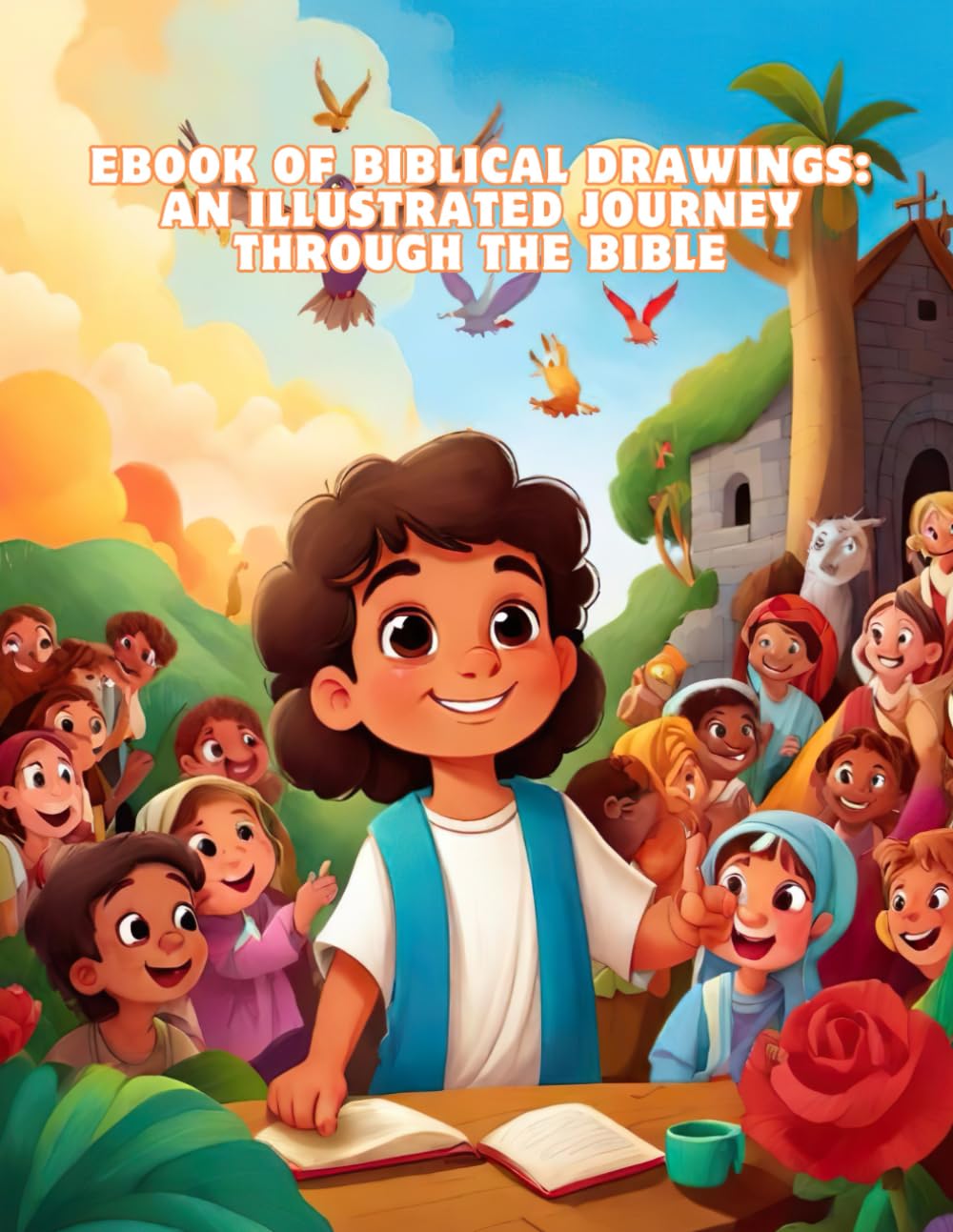 Ebook of biblical drawings: An Illustrated Journey through the Bible