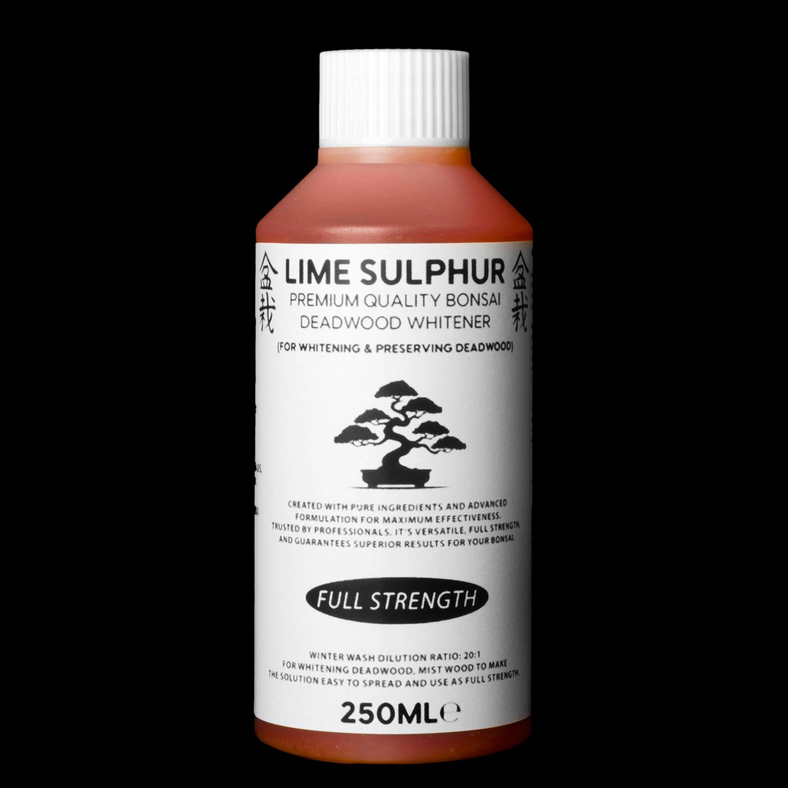 Premium Lime Sulphur for Bonsai | Deadwood Whitener (250ml)