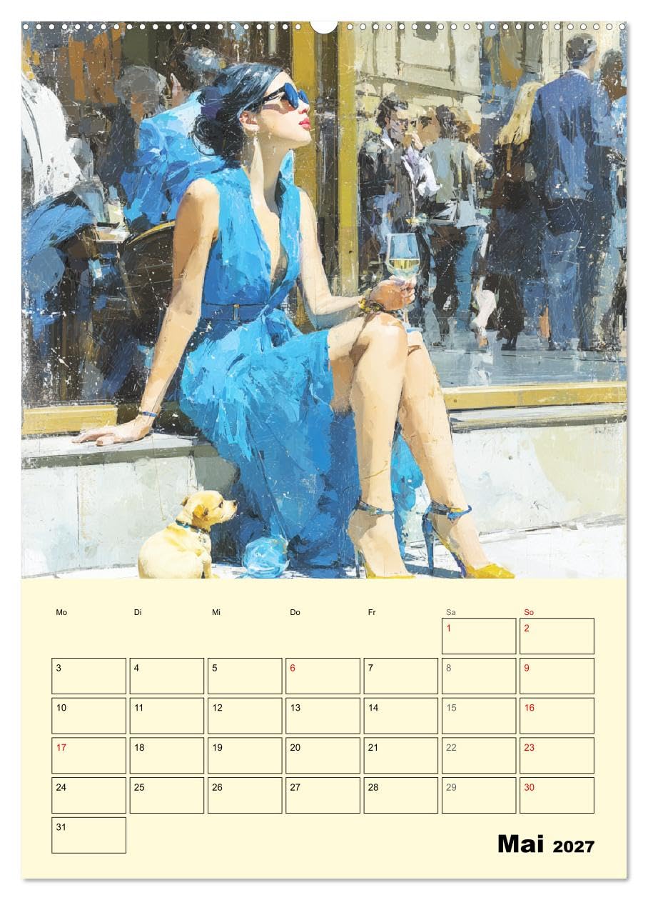 Zeit für Mich. Inspiration für kleine Fluchten und Pausen (hochwertiger Premium Wandkalender 2027 DIN A2 hoch), Kunstdruck in Hochglanz: Aquarelle von ... vom Alltag nehmen (CALVENDO Menschen)