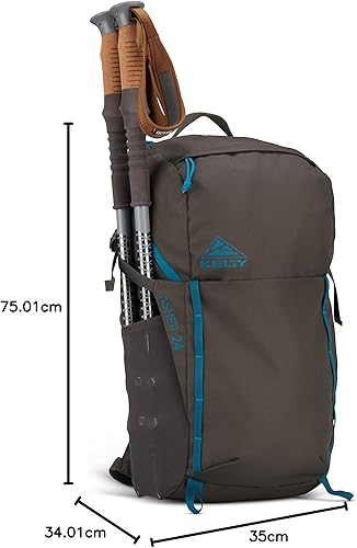 Vista 108 de Kelty Paquete de senderismo Asher Day, capacidad de 18 a 85 litros, senderismo, mochilero, paquete de viaje, marco interno modelo 2023