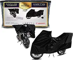 Capa para cobrir Moto Premium Forrada e Impermeavel - Tamanho M