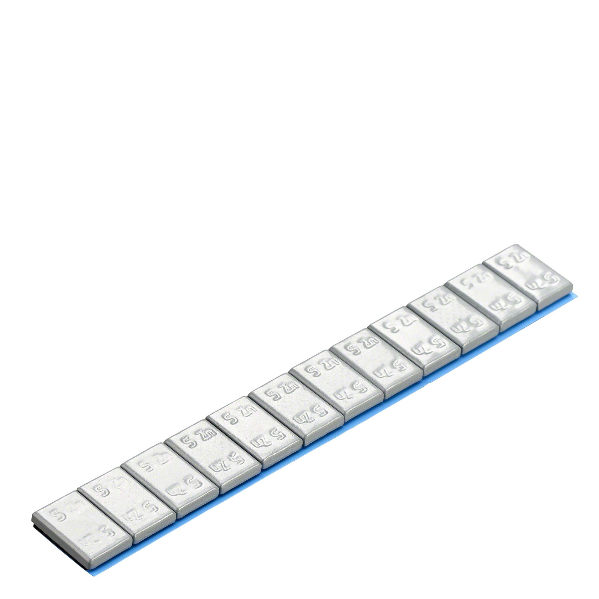 Perfect Equipment 100x Klebegewichte für Leichtmetallfelgen Silber Typ 371B FL 60g | Auswuchtgewichte, Klebegewichte 60g Wuchtgewichte