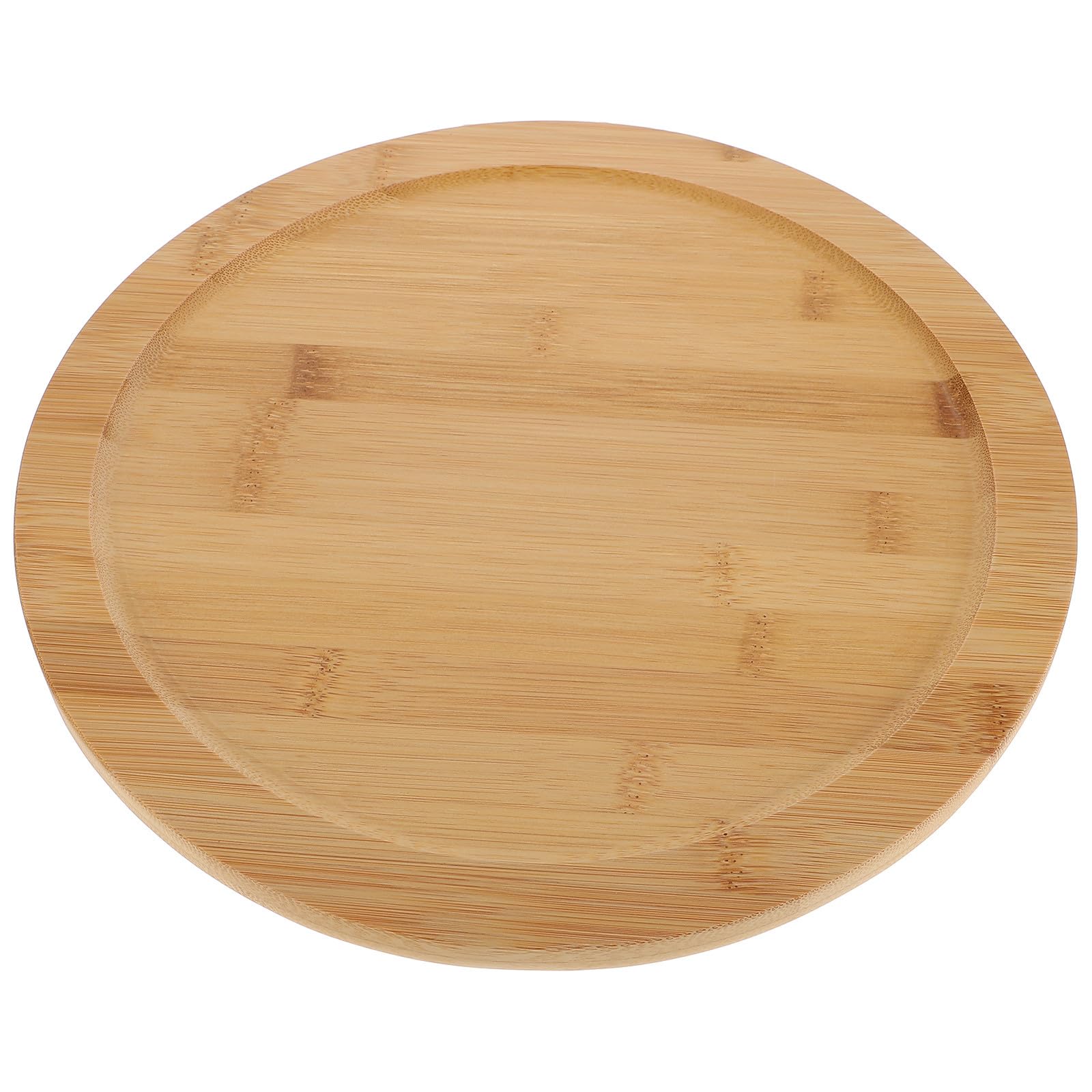 SUPVOX Porta Spezie Rotante in Bambù Naturale, Supporto Girevole da Cucina Ampia Capacità per Barattoli e Bottiglie, Vassoio Porta Condimenti Leggero e Multiuso per Uso Domestico