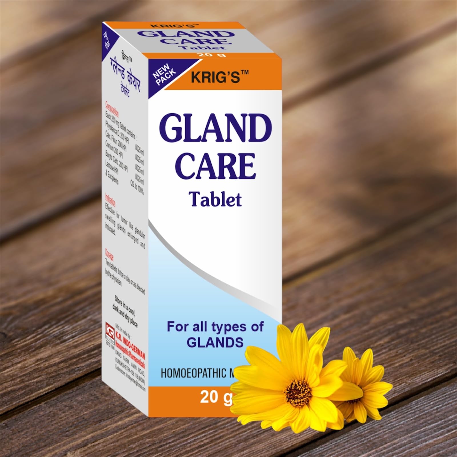 KRIG'S Gland Care Tablet 20gm (Pack of 2 Bottle)-picture-22