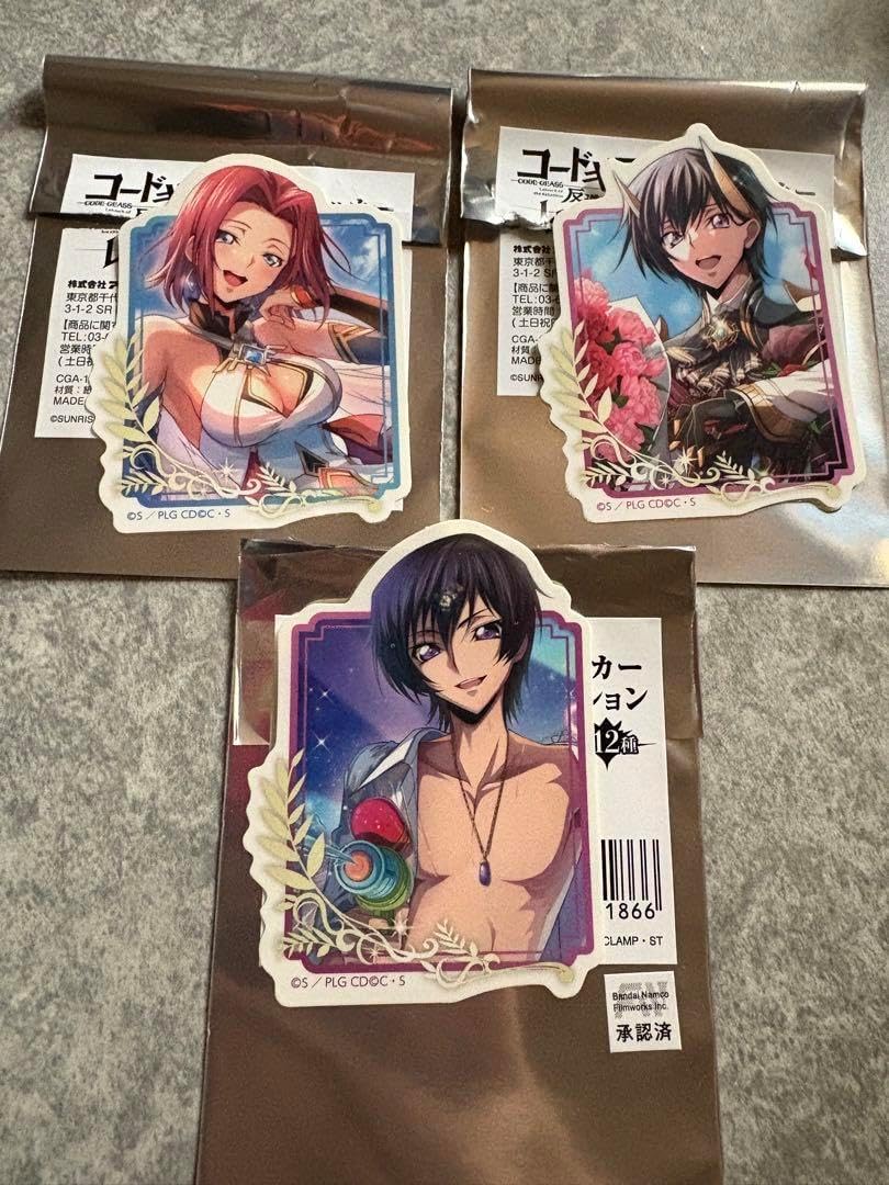 ロススト トレーディング ステッカー 渋谷 ルルーシュ カレン