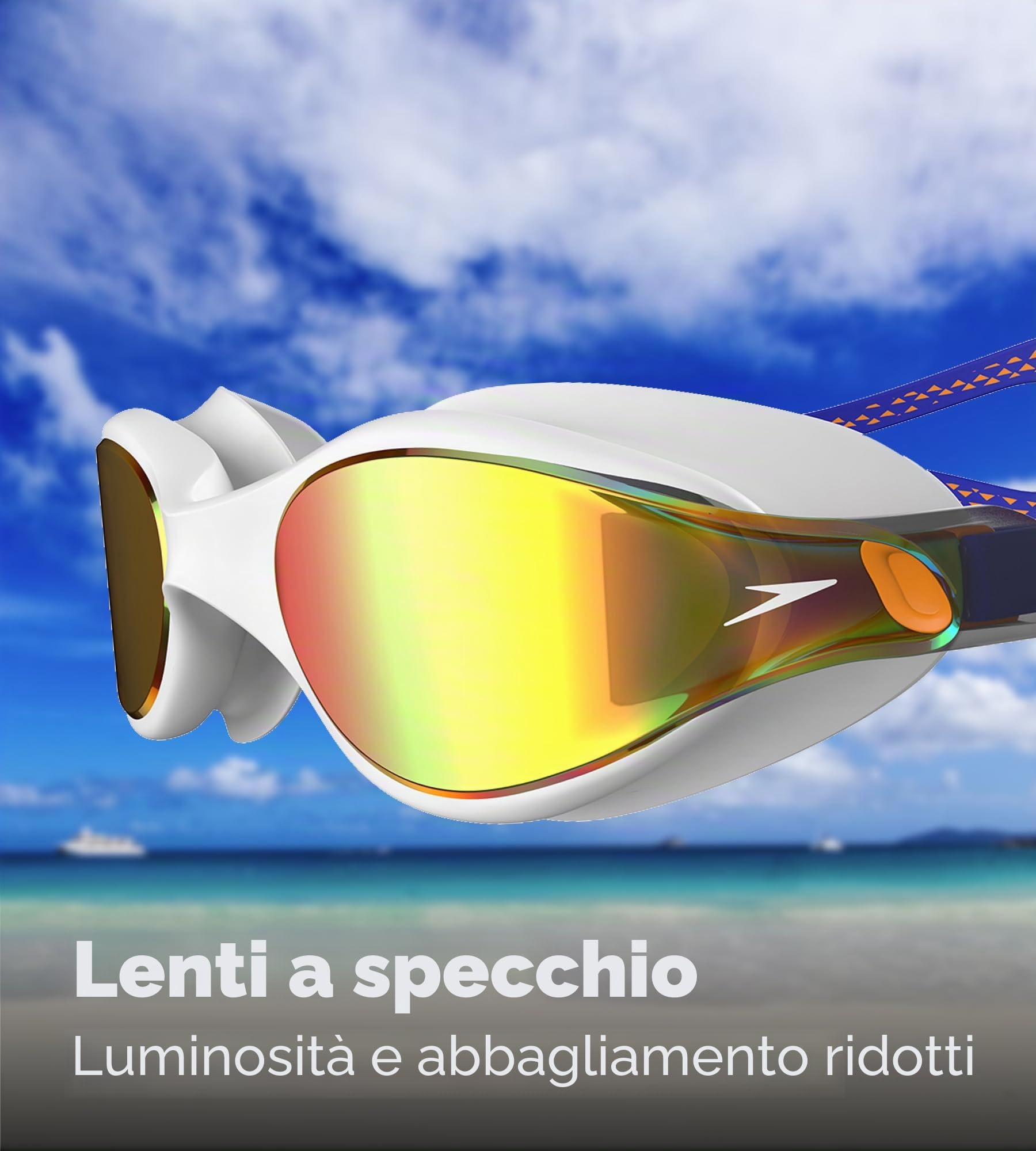 Speedo Vue Mirror Occhialini da Nuoto