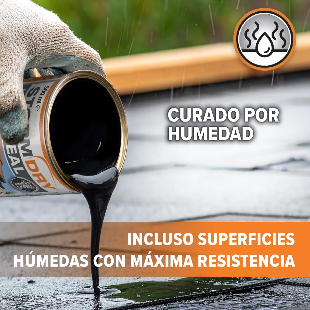 Stormdry® Sellador de Fugas: Solución de Emergencia Todo en Uno para Goteras y Reparaciones | Impermeabilizante de Reparacion