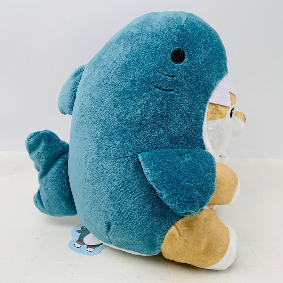 Amazon.co.jp: フクヤ mofusand サメにゃん BIG ぬいぐるみ2 : おもちゃ