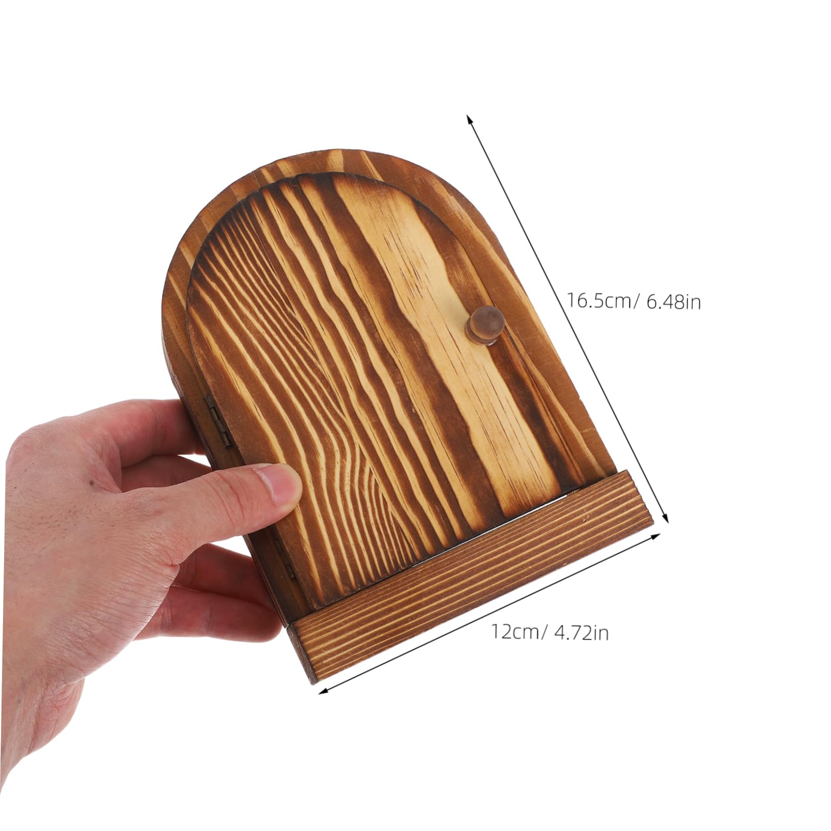 BESTYASH Self Adhesive Fairy Door Design Protective Decorative Plate for Power Outlets Bedroom Kitchen and Bathroom Decor