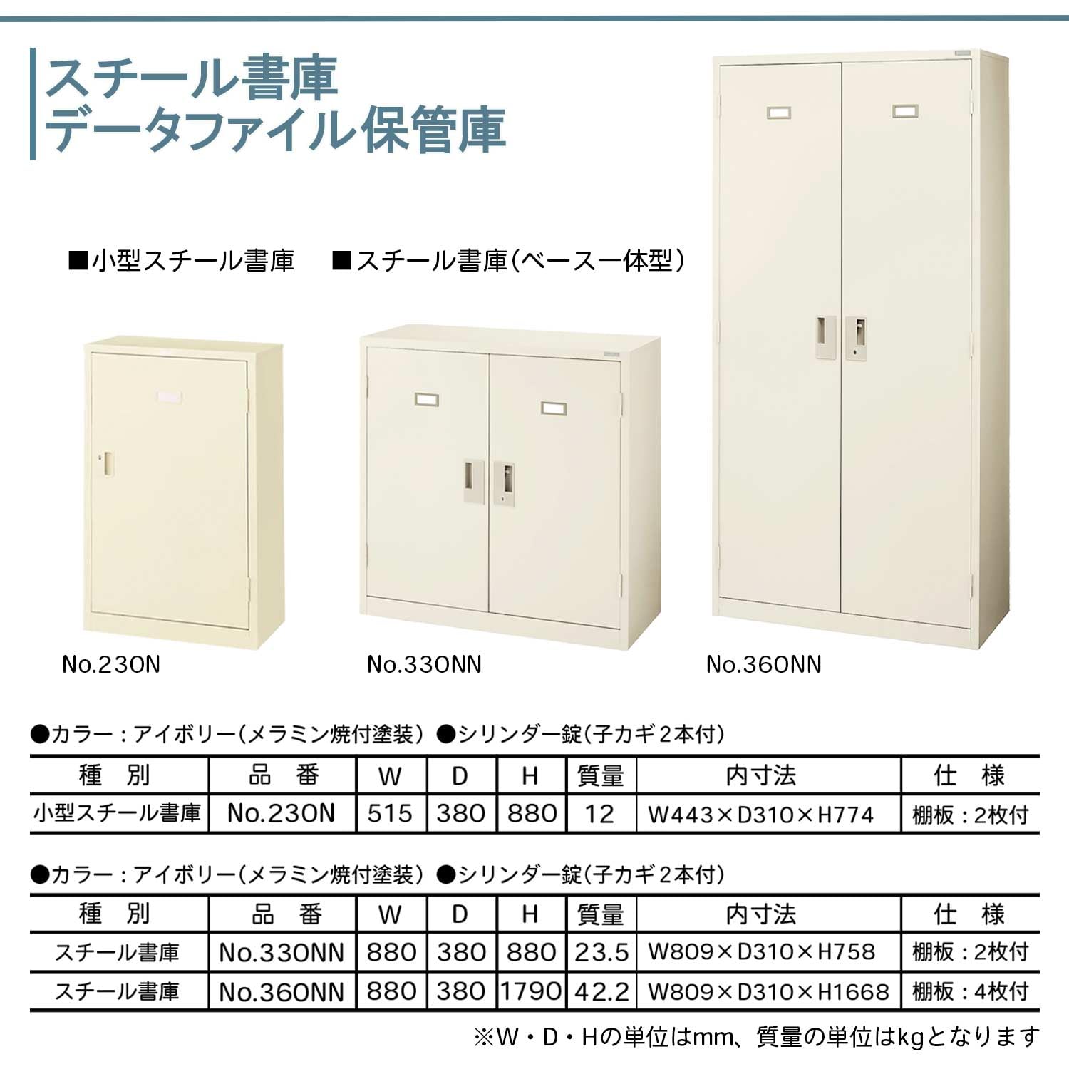 LION 鍵付きキャビネット