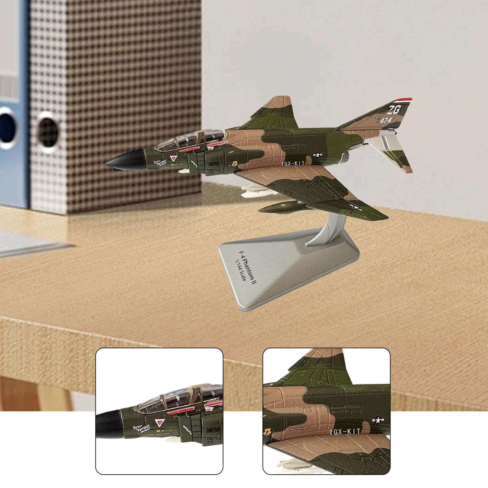 戦闘機 ダイキャストモデル 4機セット Amazon.co.jp: Toysmith 1/144スケール F4戦闘機モデル おもちゃ
