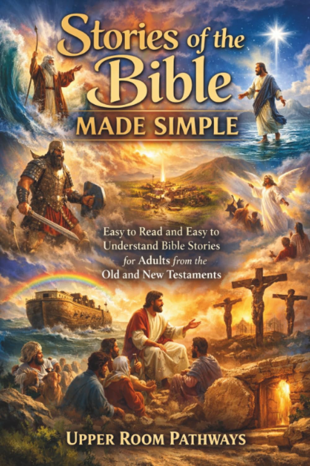 Stories of the Bible Made Simple: Easy to Read and Easy to Understand Bible Stories for Adults from the Old and New Testaments