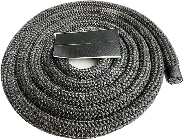 Cordon D'Étanchéité Pour Poêle à Granulés - 6mm Avec Colle Rouge - Marque Cadel