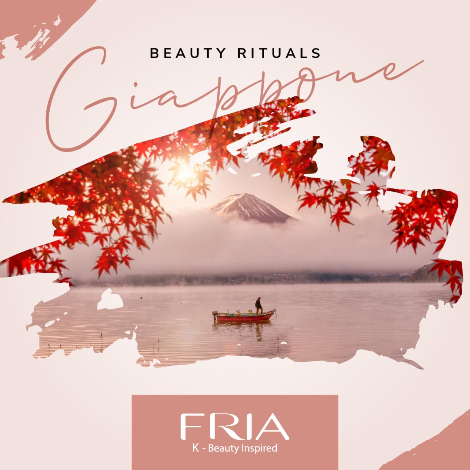 Fria K-Beauty Maschera Viso Giappone con estratto di Zenzero, Cannella e Pimpinella, Effetto Purificante e Sebo Equilibrante sulla Pelle, Dermatologicamente Testata, Confezione da 1 Maschera
