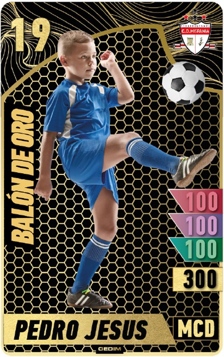 Chrome Football Personalised Gold Ball, Various Sizes and Materials, Fun and Original