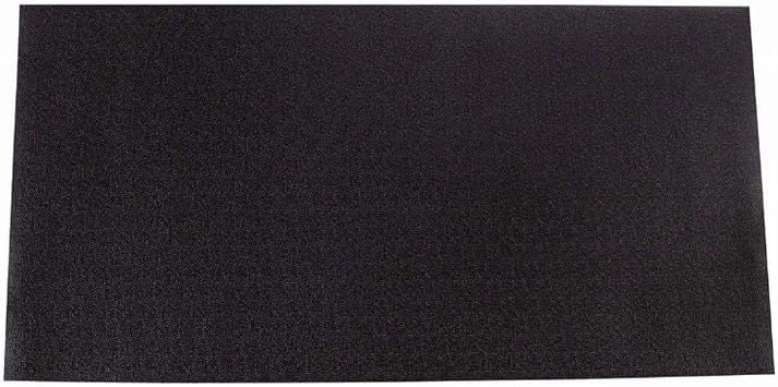 Top Performance PVC and Foam Pet Groomers Table Mat 24x36 Inch,Black