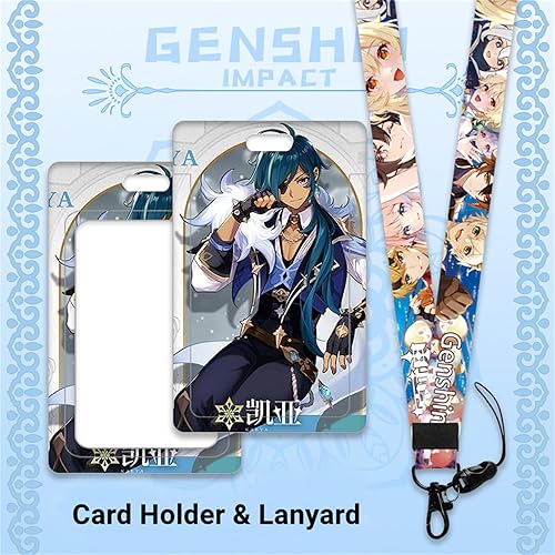 Miniatura 6 de Juego de mercancía de Genshin Impact, caja con 11 regalos, Wanderer, Cyno, Xiao, todos los personajes de 5 estrellas, peluche, póster, soporte