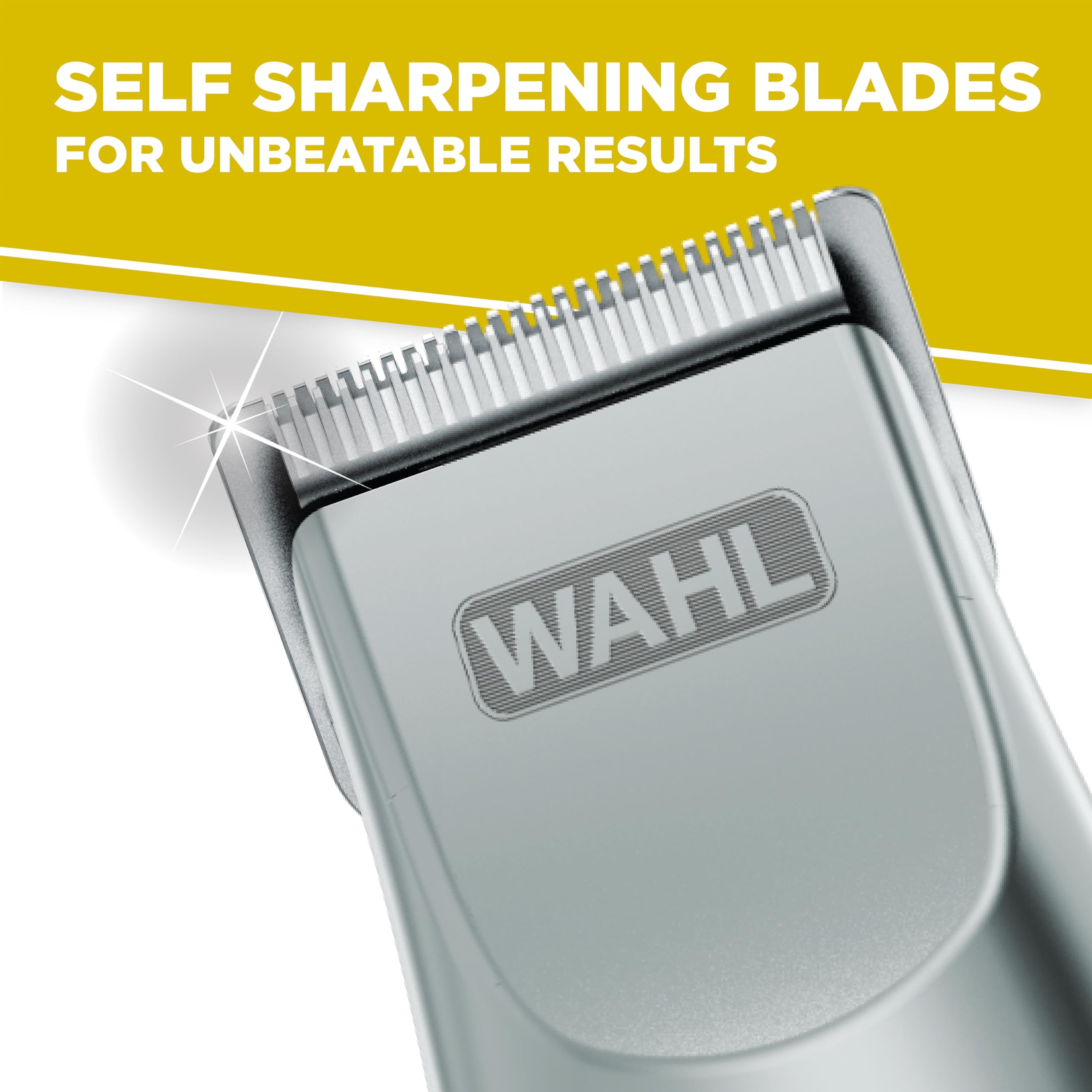 WAHL Groomsman, peli del naso, dettagli e pulizia con Trimmer Wet/Dry a batteria per peli del naso