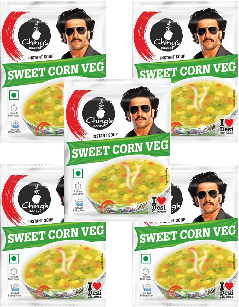 Chings Instant Soup - Sweet Corn Veg,15g (Pack Of 5) - HUMARABAZAR (B0CT3CT2R4) Amazon Price History, Amazon Price Tracker