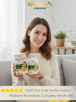 Walker's Vitamins Food Containing Bromelain, Chrome, Alpha Lipoic Acid, Green Tea, Berberine