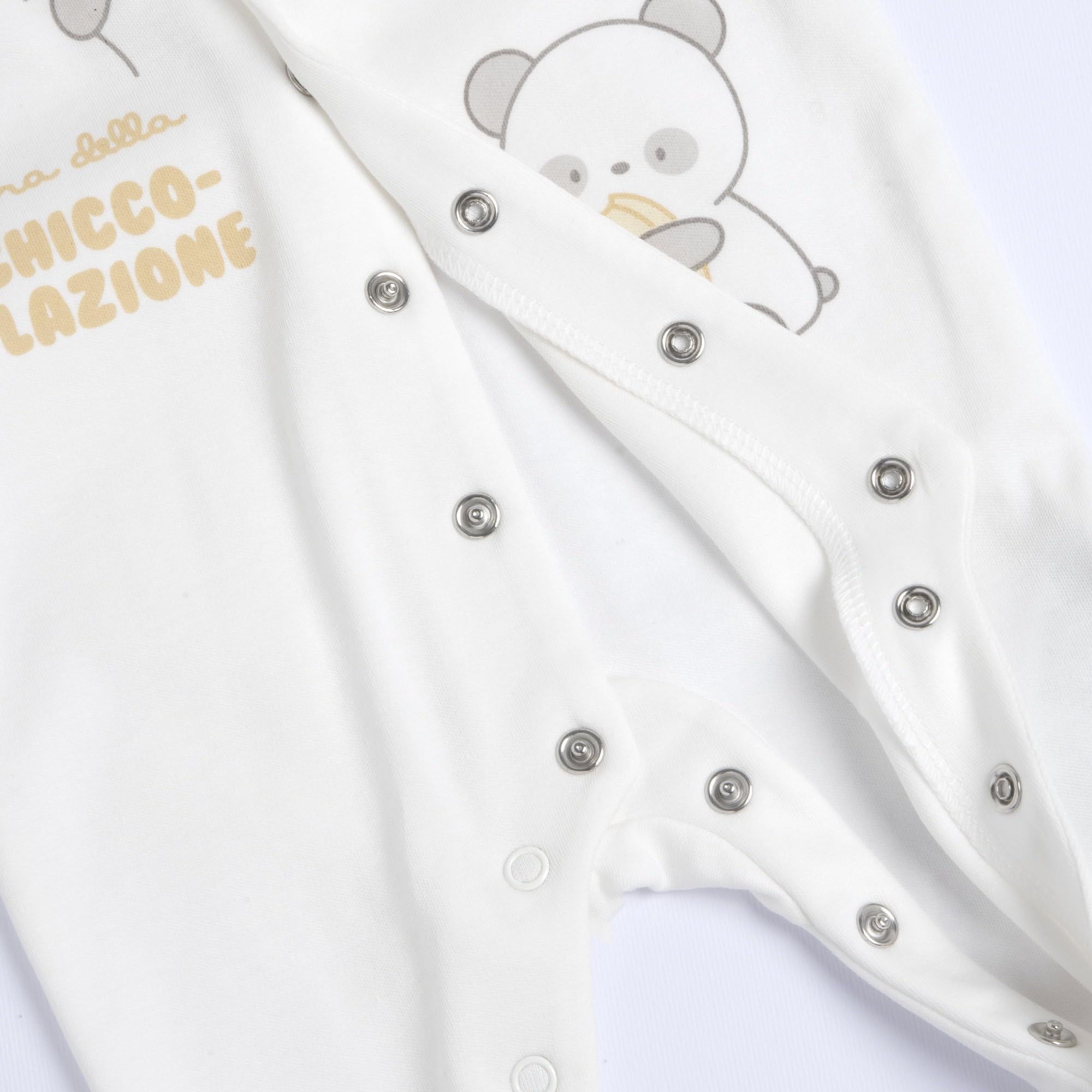 Chicco, Tutina Neonato/Neonata, con Comoda Apertura Frontale con Zip, in Caldo e Morbido Tessuto, Lavabile in Lavatrice, Abbigliamento Neonato/Neonata 0-24 Mesi, Idea Regalo Nascita, Designed in Italy