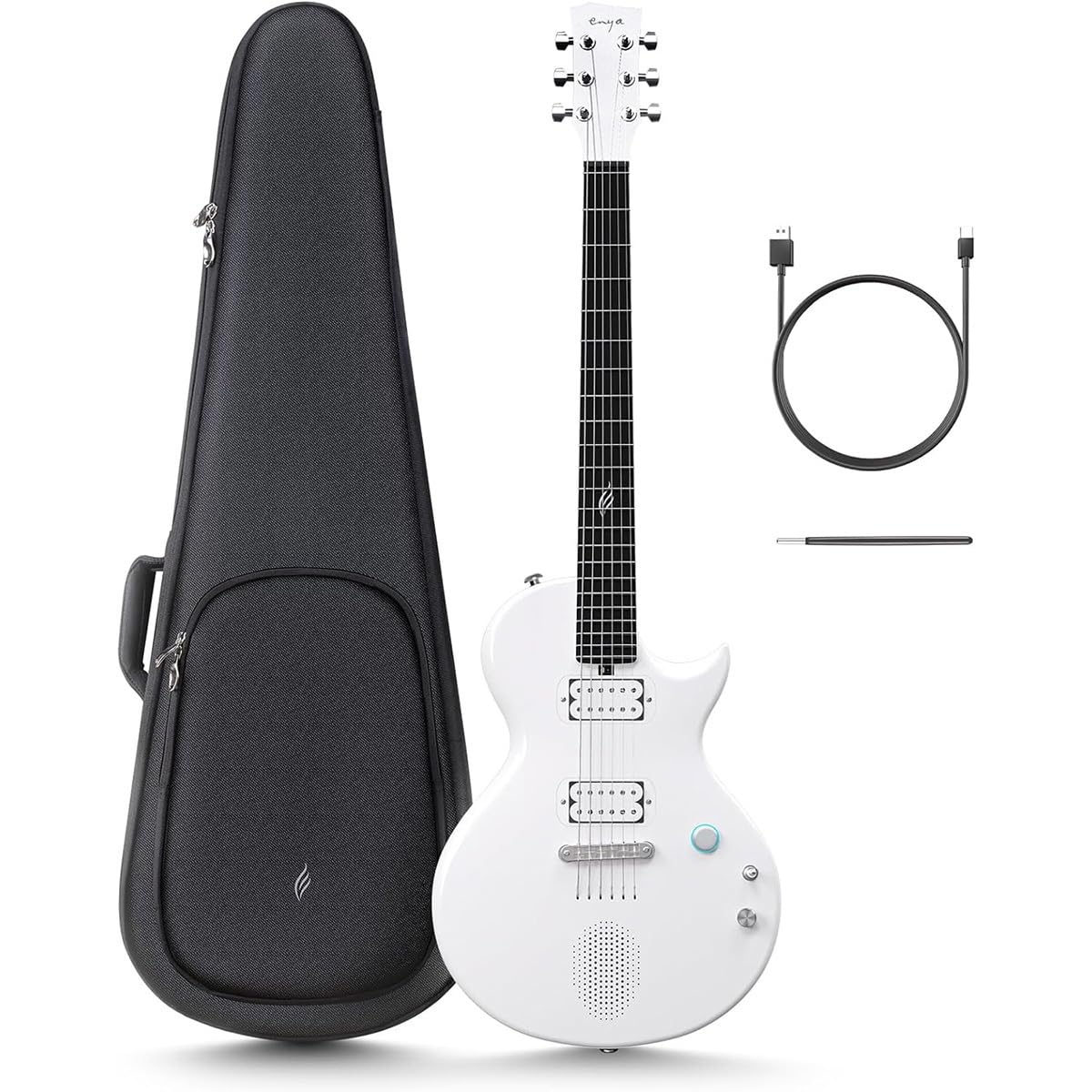 動作品 ENYA NOVA GO SONIC アンプ内蔵 スマート エレキギター Amazon | ENYA NOVA GO SONIC 国内正規品 次世代アンプ内蔵エレキ