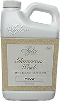 Tyler Diva Glam Wash Laundry Detergent 32oz Liquid HE Safe - Luxurious Scented Wash