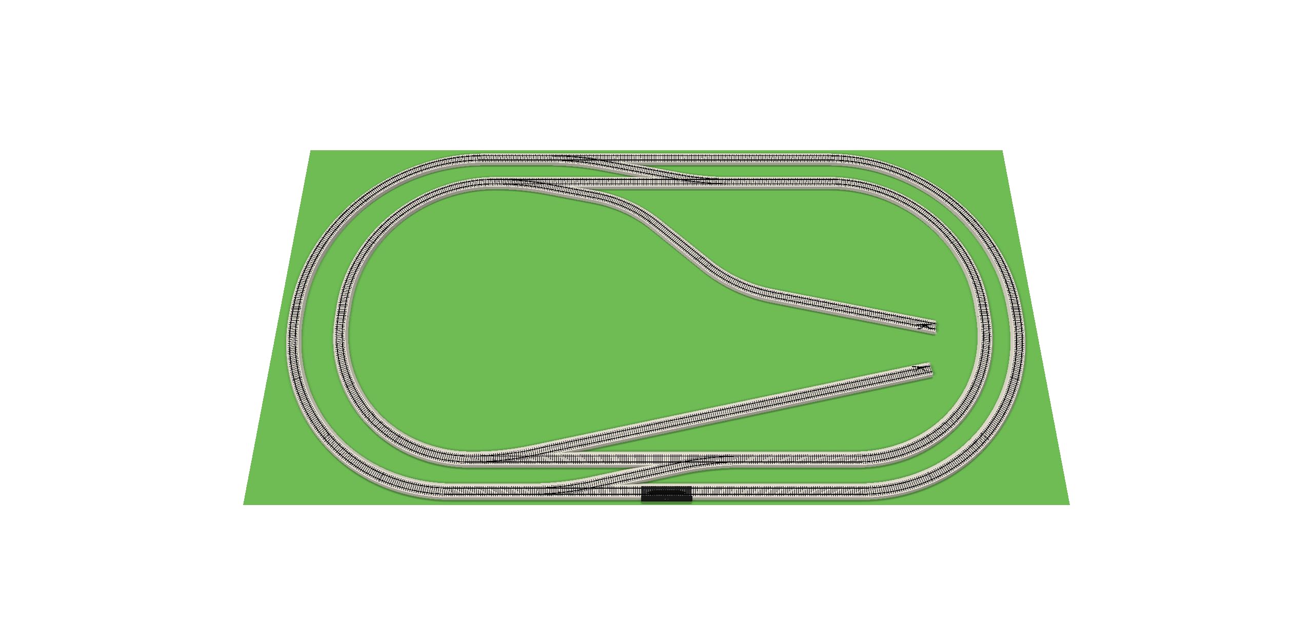 Ho Scale 4x8 Track Layouts