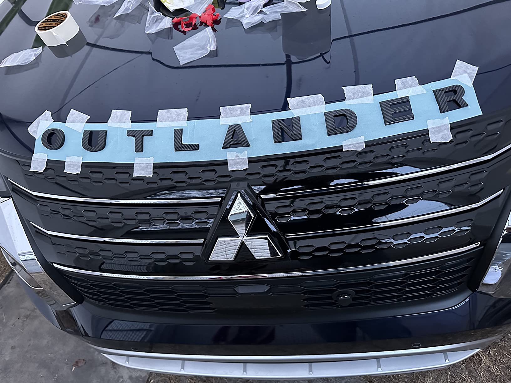 2022 Mitsubishi Outlander Hood Flutter www.amazon.ca