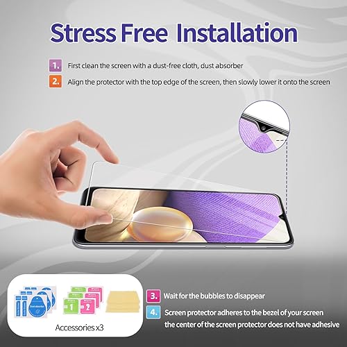 Vista 41 de Paquete de 3 protectores de pantalla de vidrio templado curvado aplicables para Samsung Galaxy S21 Ultra 5G de 6.8 pulgadas, compatible