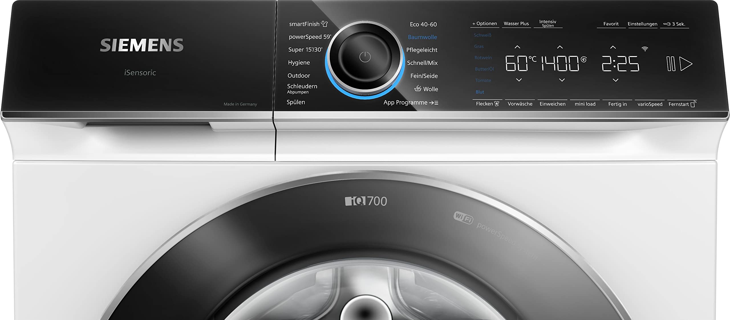 Siemens iQ700 Set: Wärmepumpentrockner 8kg + Waschmaschine 9kg, Home Connect, autoDry, speedPack XL