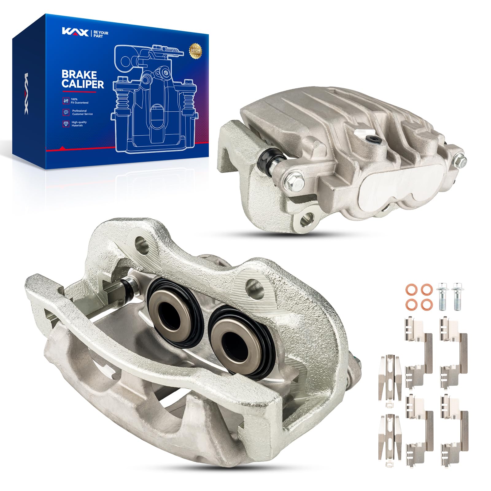 KAX Disc Brake Caliper Fit for Chevrolet/GMC/Cadillac-Silverado 1500/Silverado 1500 Classic/Sierra 1500/Tahoe/Suburban 1500/Avalanche 1500/Yukon/