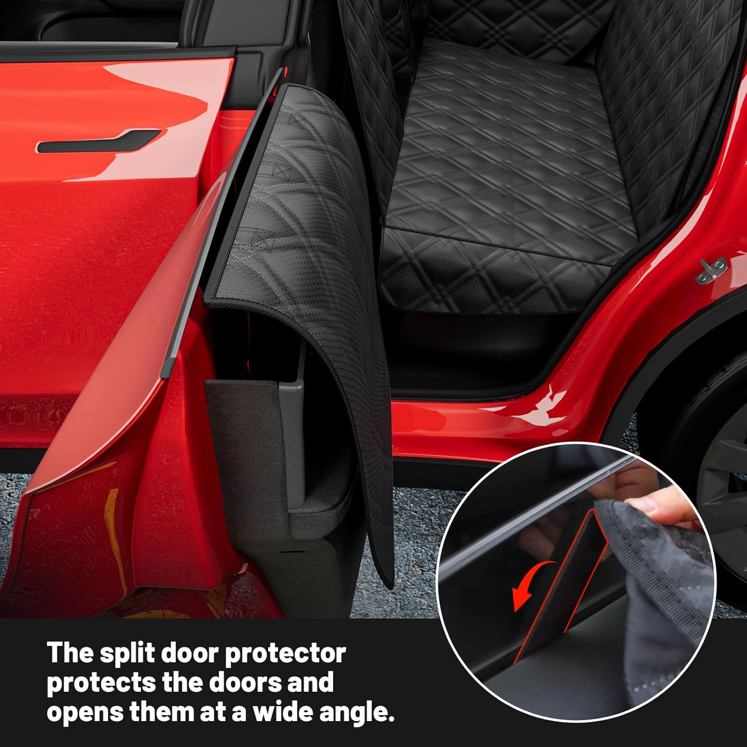 Travel in Style: The Ultimate Dog Car Seat Cover for Tesla Model Y/3
