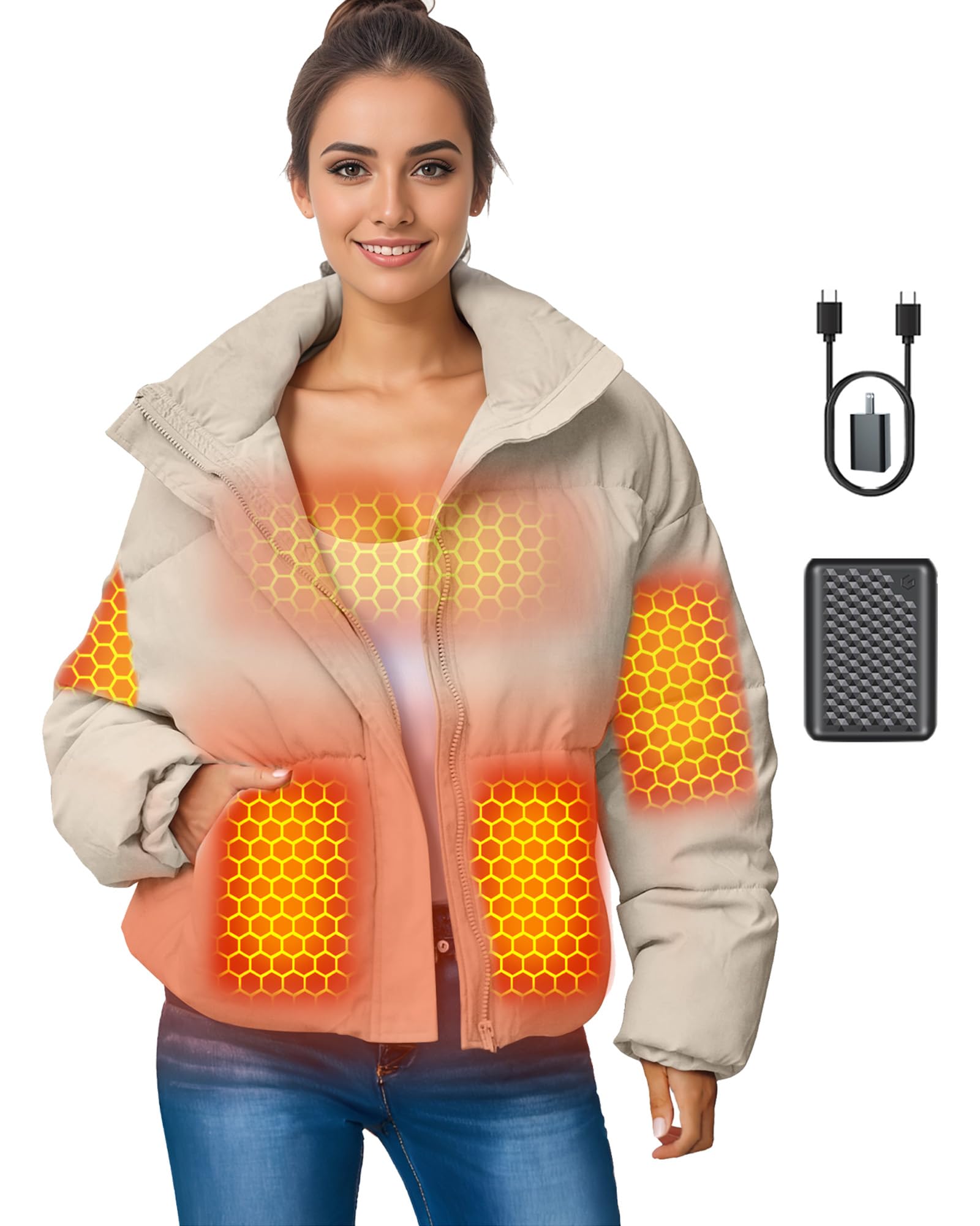Genovega Graphene Women Heated Jacket