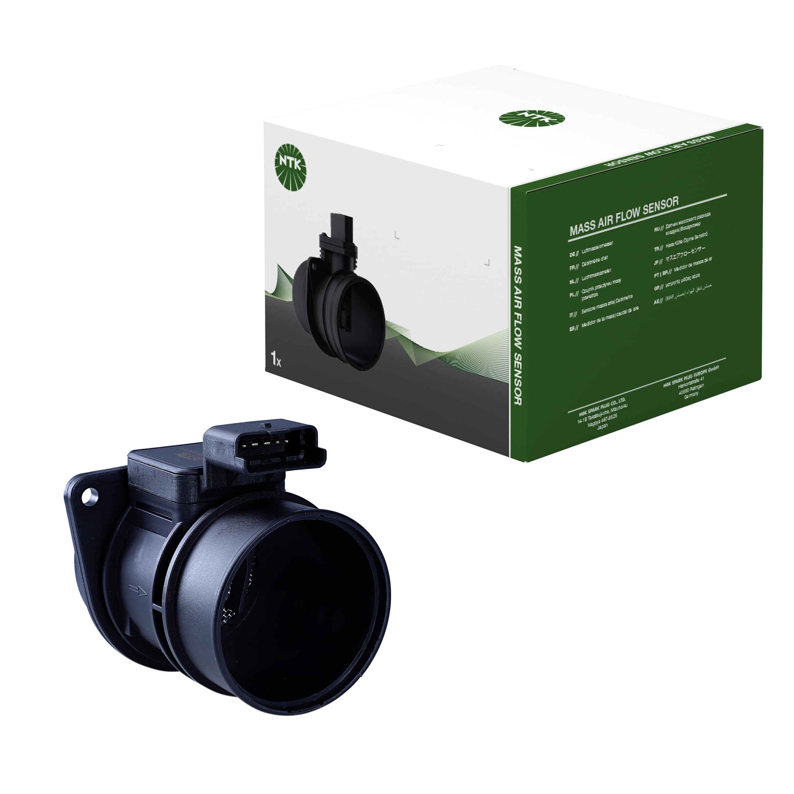 4x ✅Fits NTK NTK90144 Mass Air Flow Sensor 90144 Air flowmeter (6 pi ⭐UK Seller⭐