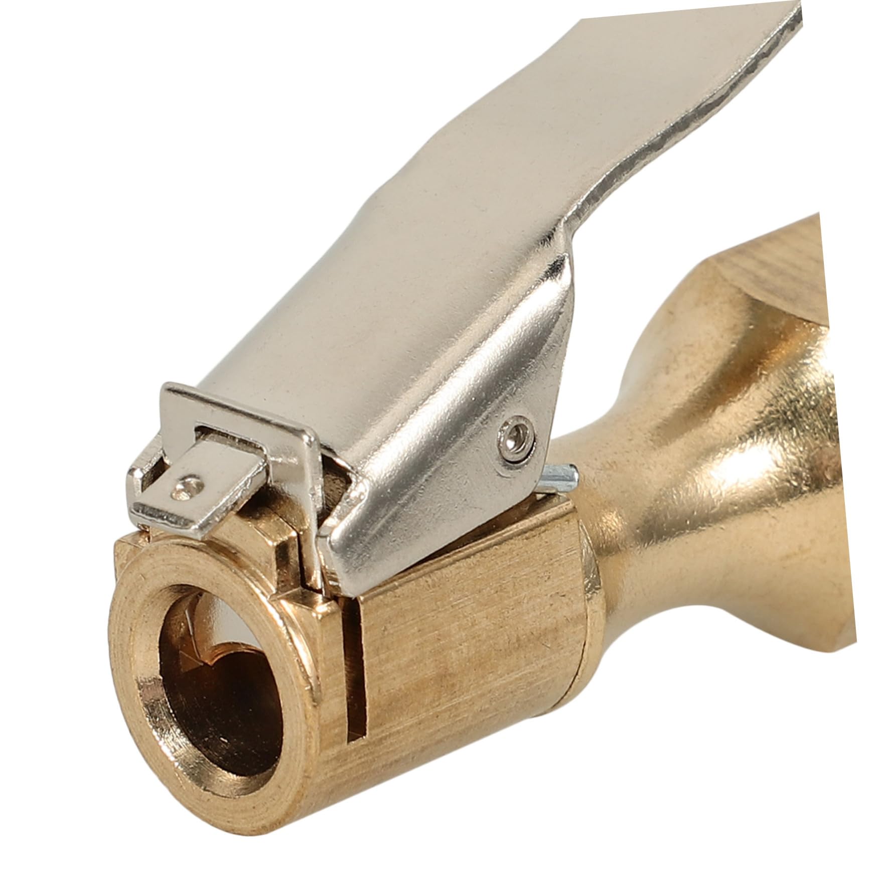 COSMEVIVI Locking Air Chuck for Tires 2pcs Heavy Duty Air Chuck Clip on Air Chuck Inflate Locking Chuck for Car Rv