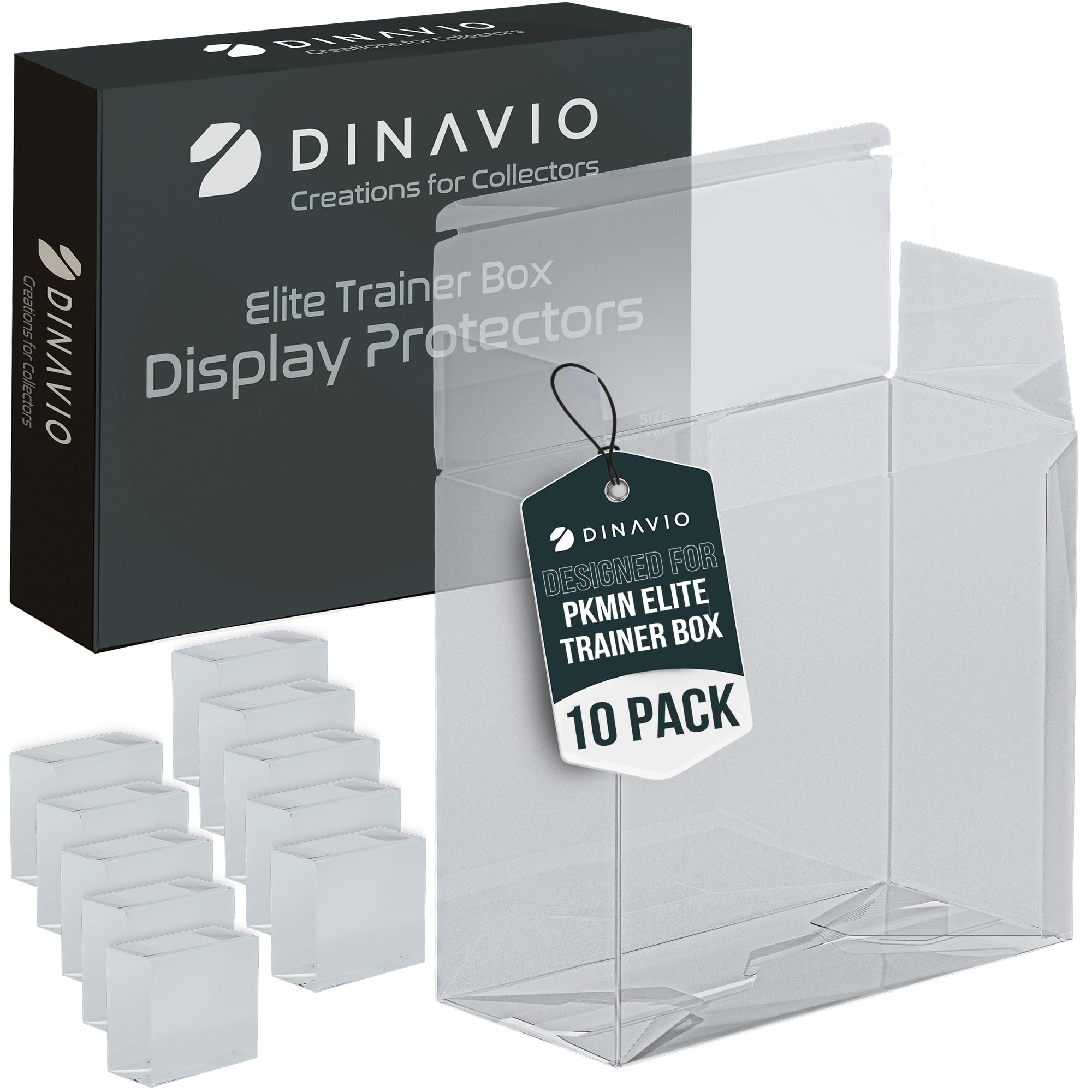 Amazon.com: Dinavio Crafthouse PET Plastic ETB Protector Case 10  display picture 1
