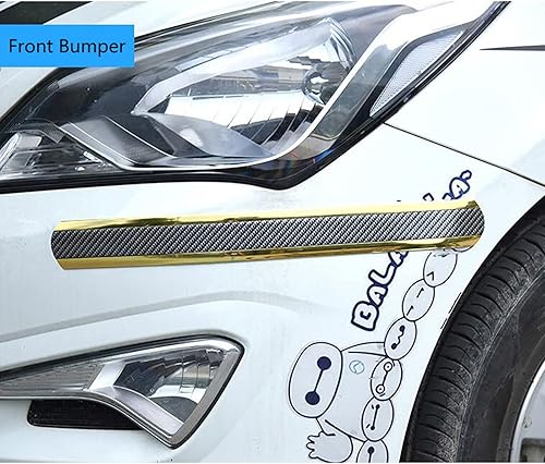 Miniatura 9 de Protector de umbral de puerta de automóvil, anticolisión, tira de goma impermeable para la mayoría de los automóviles (2.8 pulgadas de ancho, rojo,