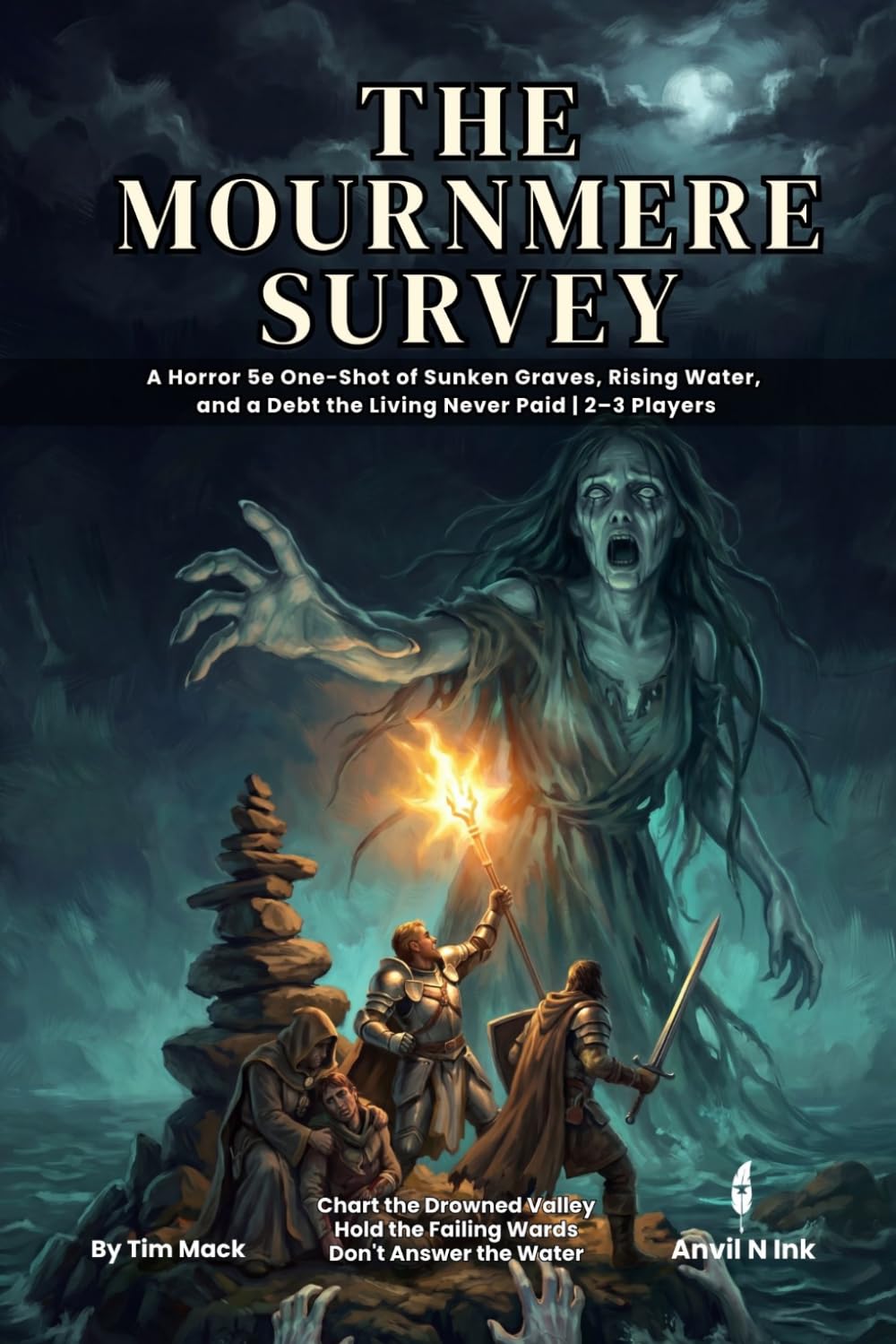 The Mournmere Survey: A 5e One-Shot Adventure for Small Groups | Horror, Levels 2-3, Ready to Run (The Ready Adventure Series)
