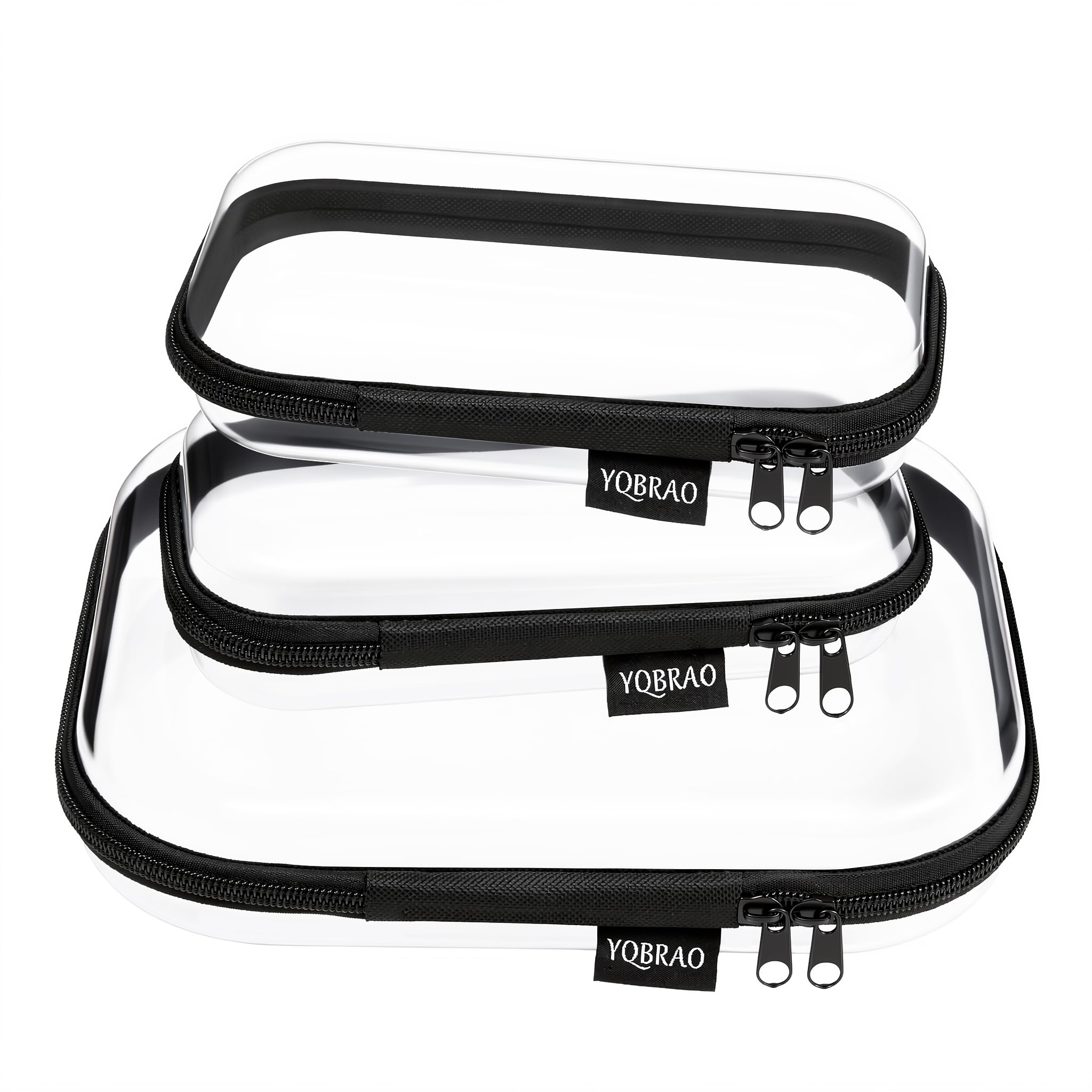 Clear Travel Organizer Cases - YQBRAO -12 Clear Travel Organizer Cases - YQBRAO -12
