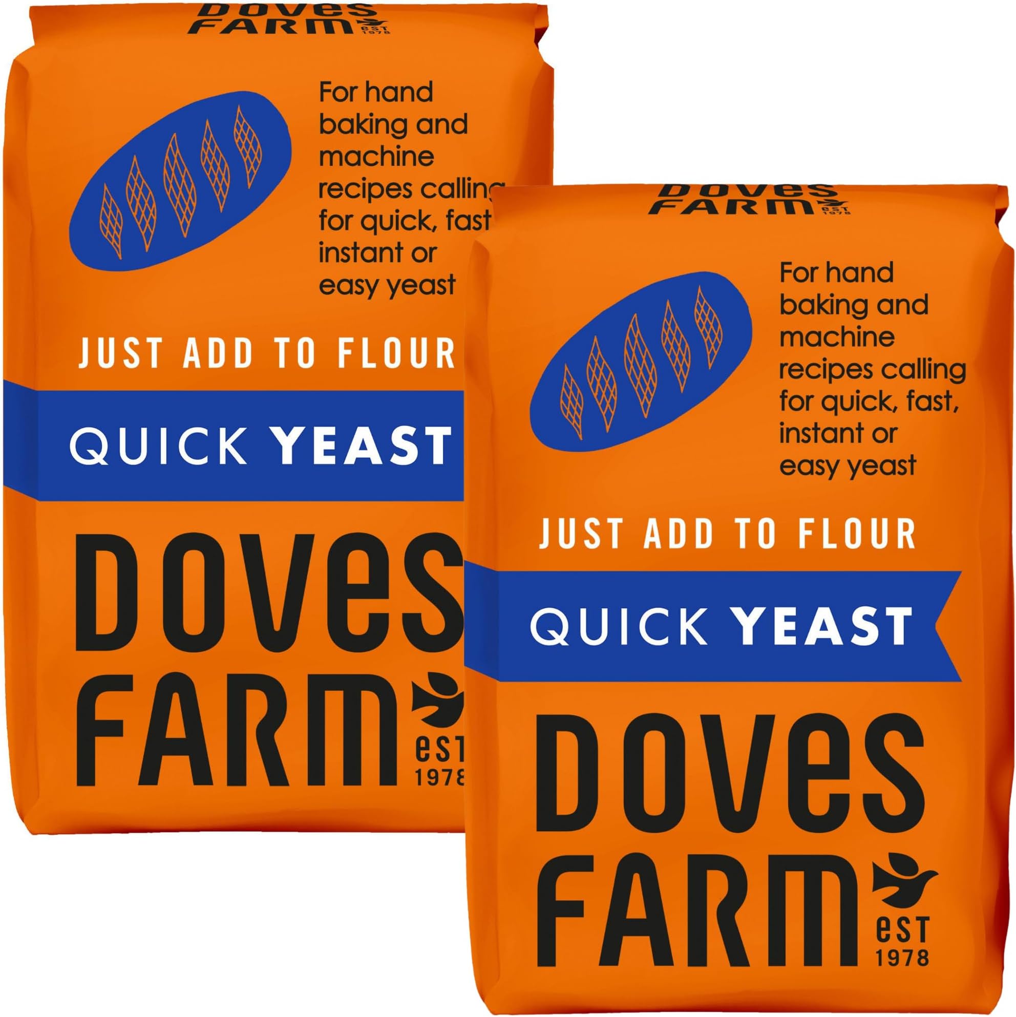 Doves Farm | Quick Yeast | 2 x 125g