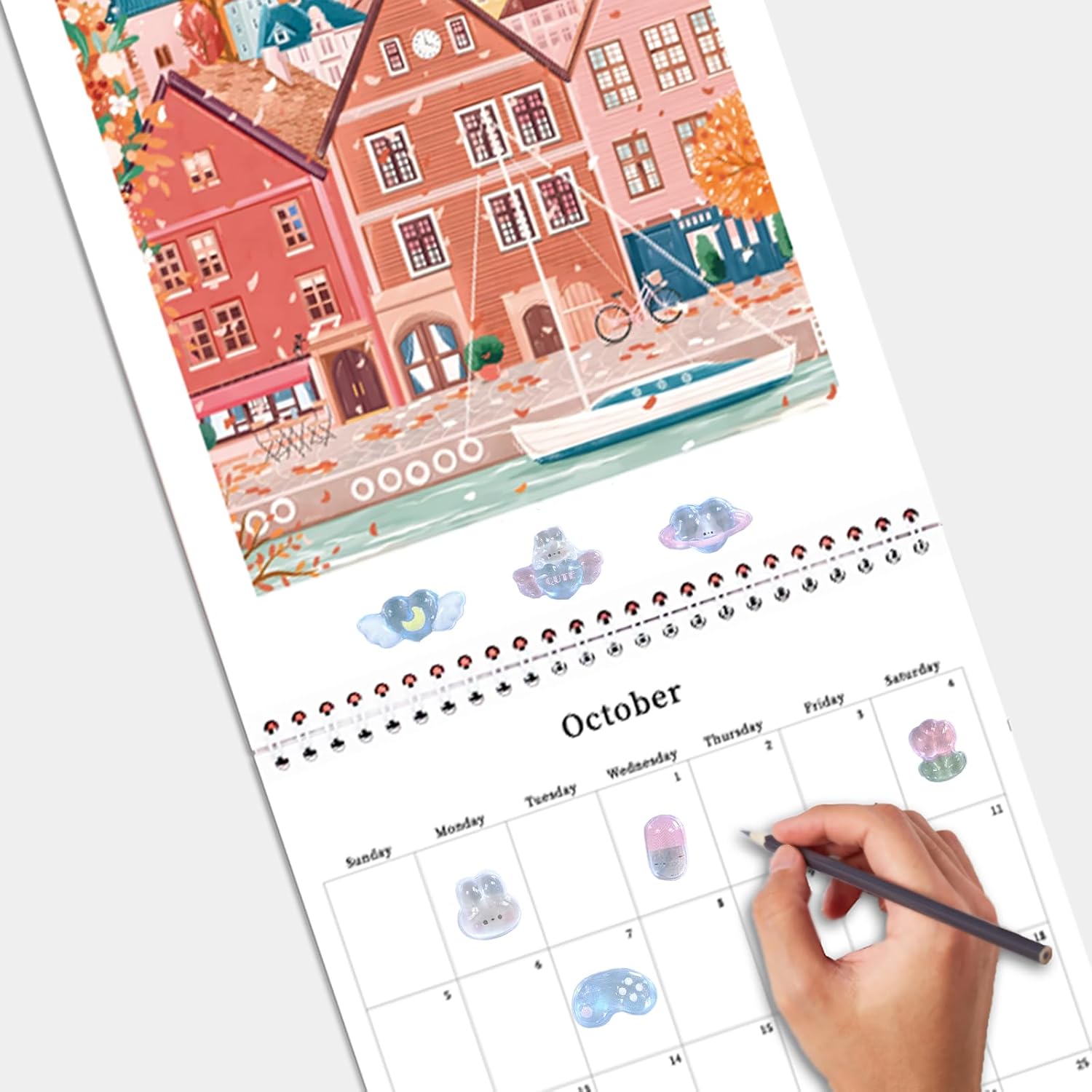 Cartoon 3D Animal Stickers for Scrapbooks, Planners, Journals - Waterproof Vinyl Decals for Laptops, Phone Cases, Water Bottles, Pen Cases - Cute Decorative Stickers (50 Pieces)