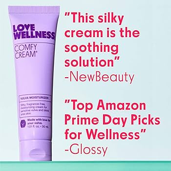 Amazon.com : Love Wellness Comfy Cream Vulva & Vaginal Moisturizer