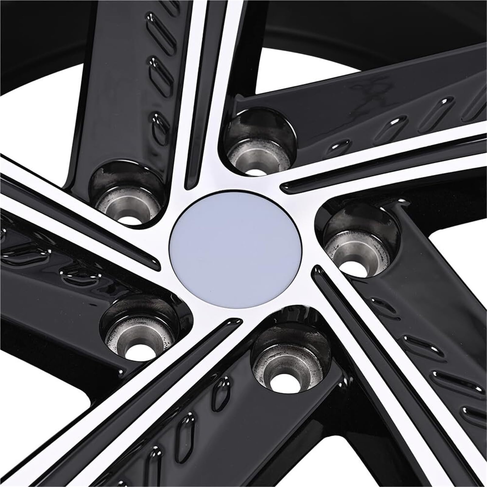 19 x 7,5 Pulgadas for Hyundai Tucson 2022-2024, Nueva llanta de aleación de Aluminio mecanizada en Negro, patrón de Pernos de 114,3 mm, diámetro Interior del buje de 67,1 mm y Desplazamiento de 51 mm
