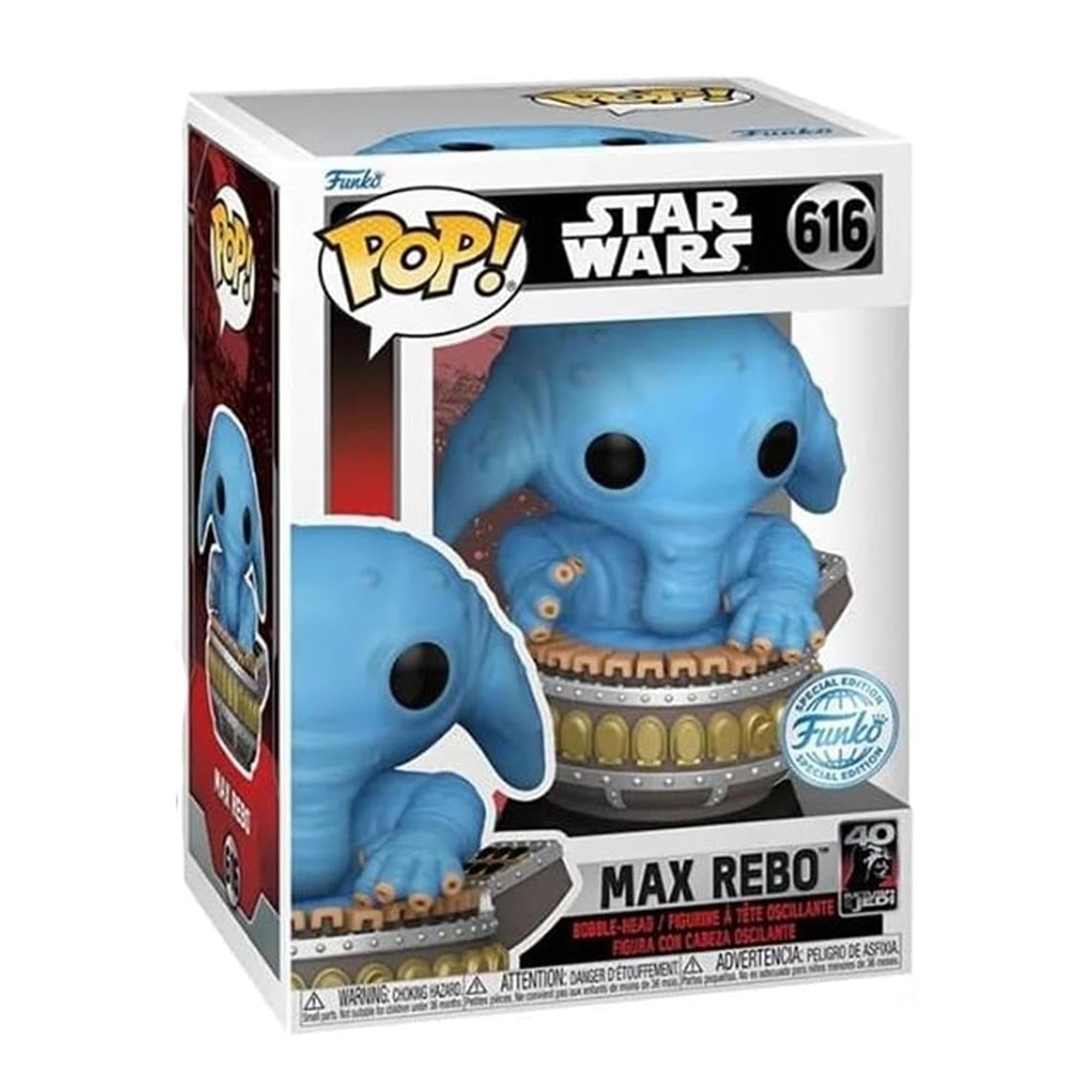 Gwiezdne Wojny Funko POP | Max Rebo 40th Anniversary